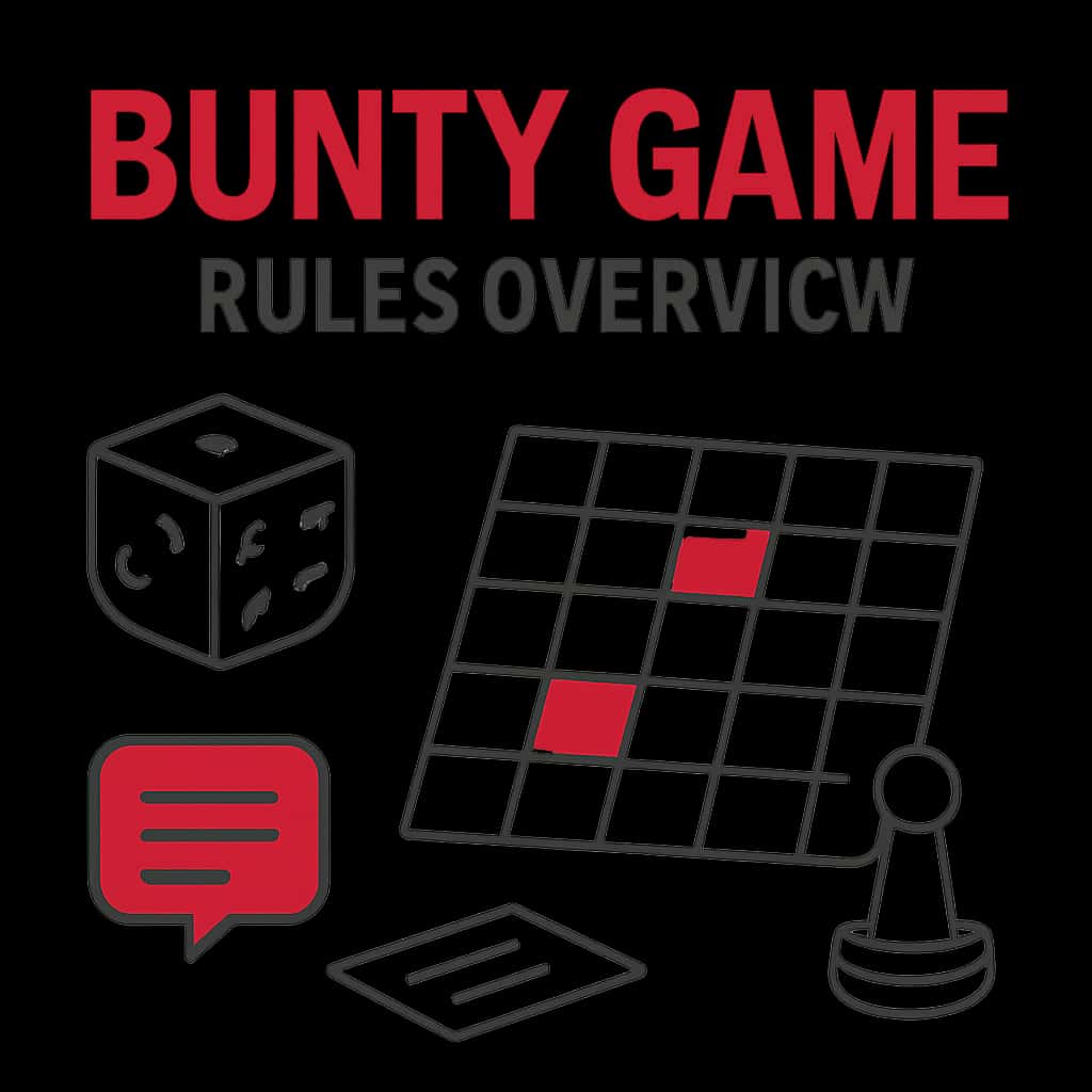 Illustration detailing the rules of Bunty Game.