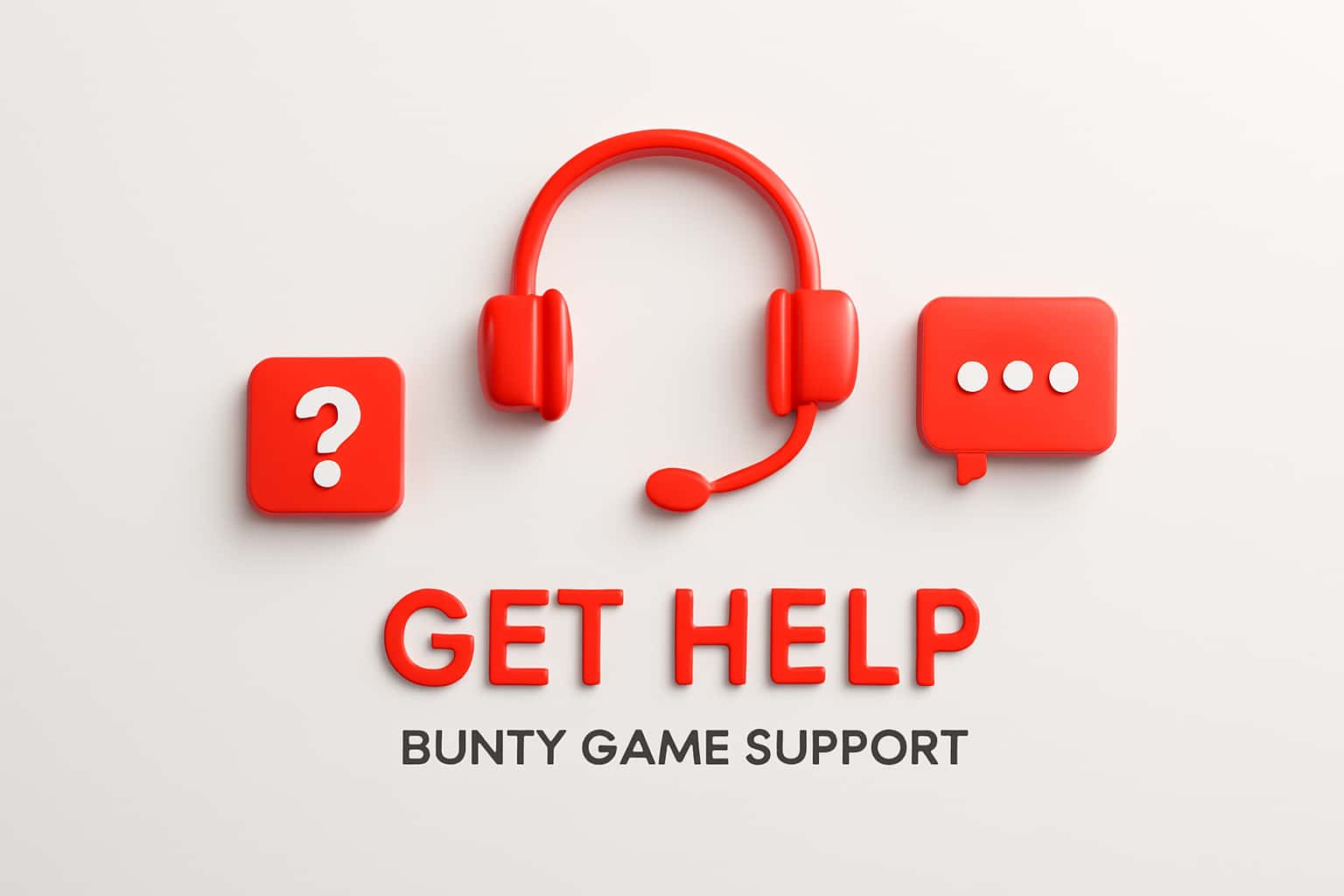 Get Help - Bunty Game Support Interface