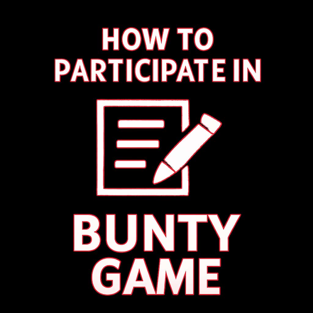A badge symbolizing participation in Bunty Game with the text 'Bunty Game'.