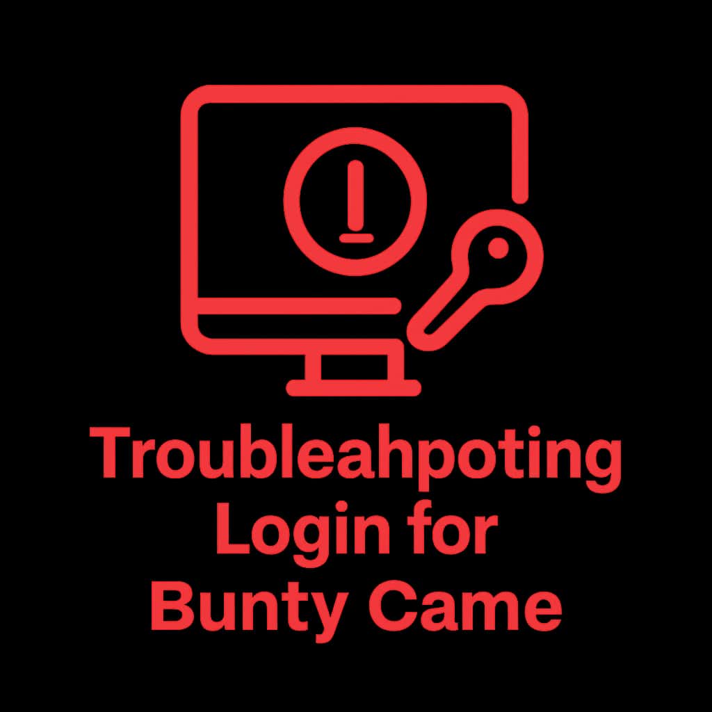 A badge representing assistance with Bunty Game login troubleshooting.