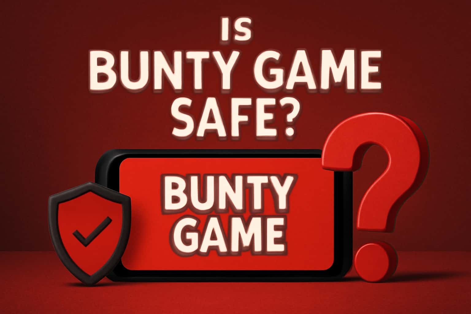 An illustration representing the safety features of Bunty Game.