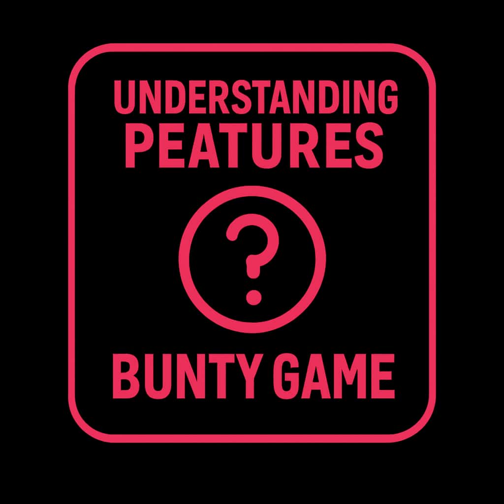 A professional badge representing Understanding Bunty Game features with clear text.